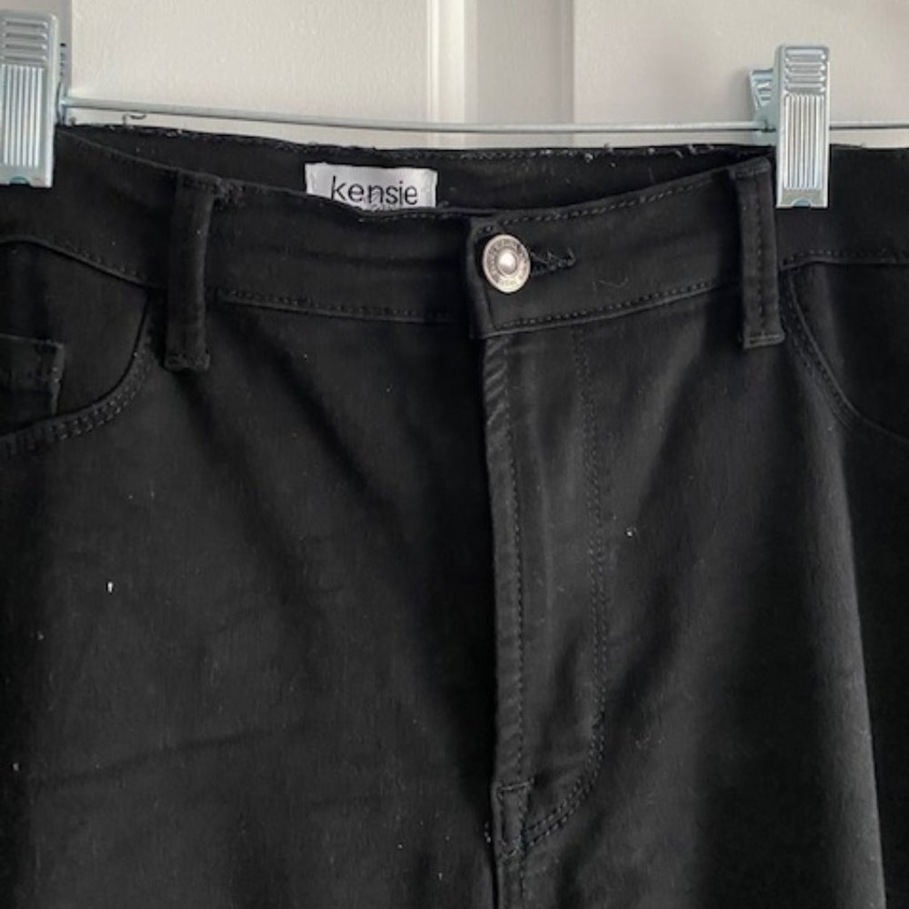 Black jeggings